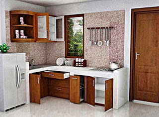 desain dapur minimalis untuk rumah mungil
