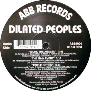 Dilated Peoples – Work The Angles / The Main Event / Triple Optics (VLS) (1998) (FLAC + 320 kbps)