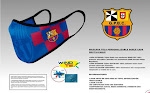 MASCARILLAS PERSONALIZADAS DE LA PEÑA Y EL BARÇA