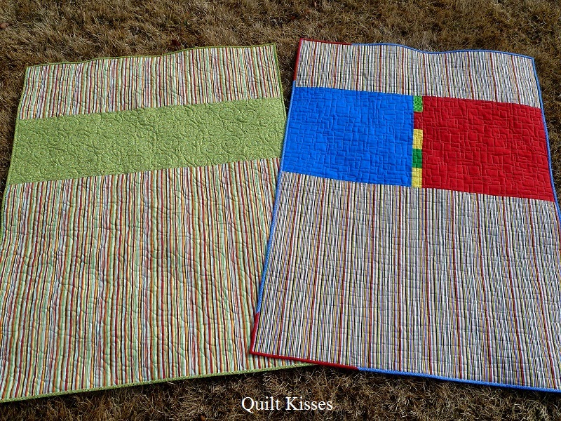 Quilt Kisses Chunky Race Quilts Finished