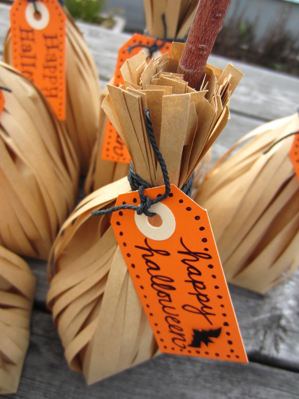 Finding the extraordinary in the ordinary Witch�s Broom Treat Bags