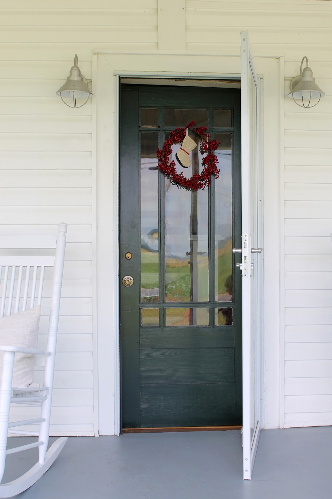 Keeping It Cozy The New Front Door