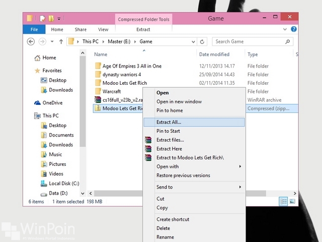 Cara Mudah Extract File Zip Rar 7z File Arsip Lainnya Linggau Ict