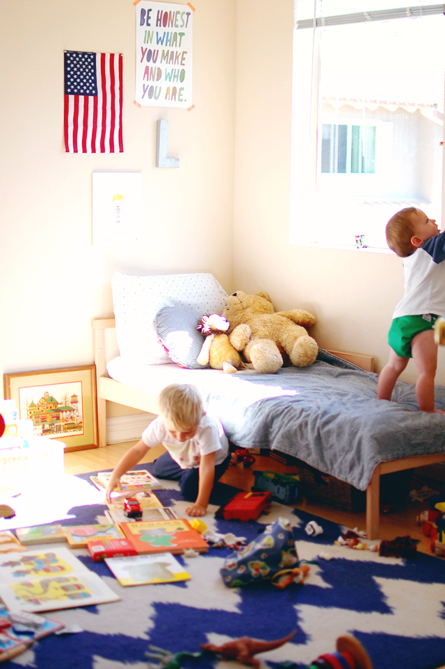 What Naptime Looks Like When Kids Share a Bedroom