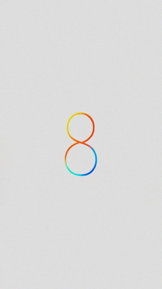 iOS8 Logo Light  Galaxy Note HD Wallpaper