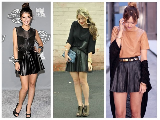 saia plissada aumenta o quadril