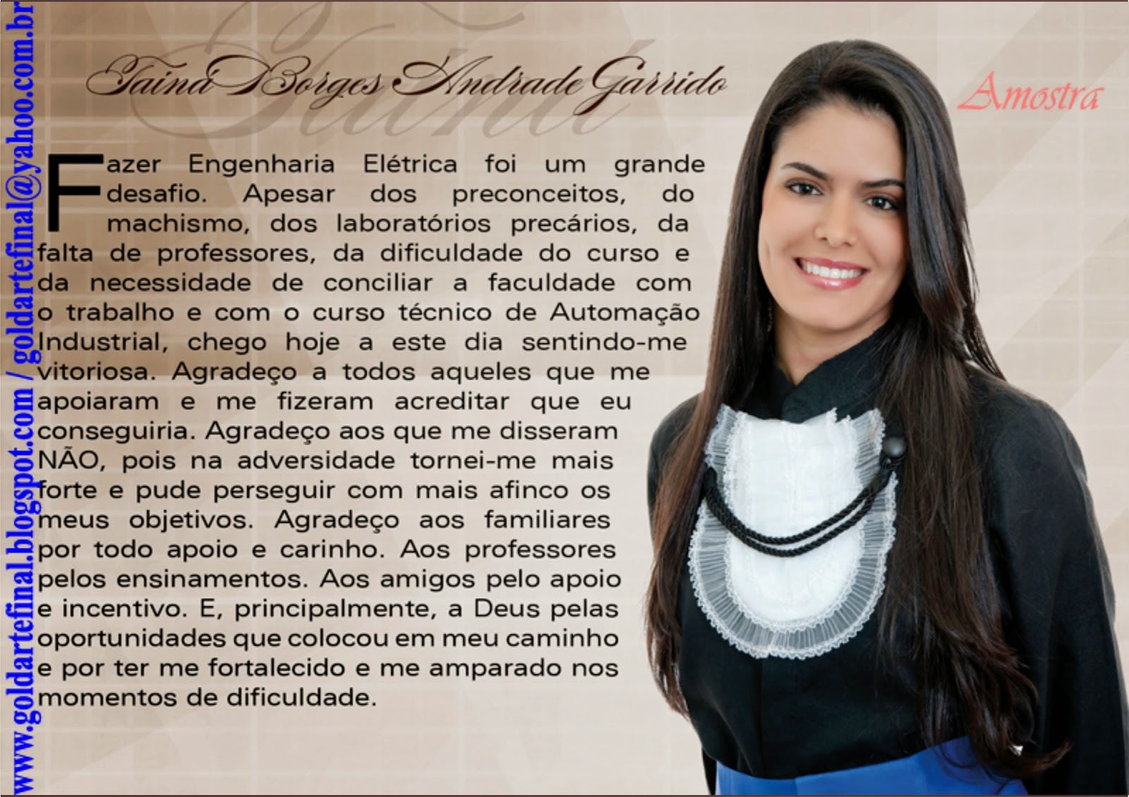 formatura convite