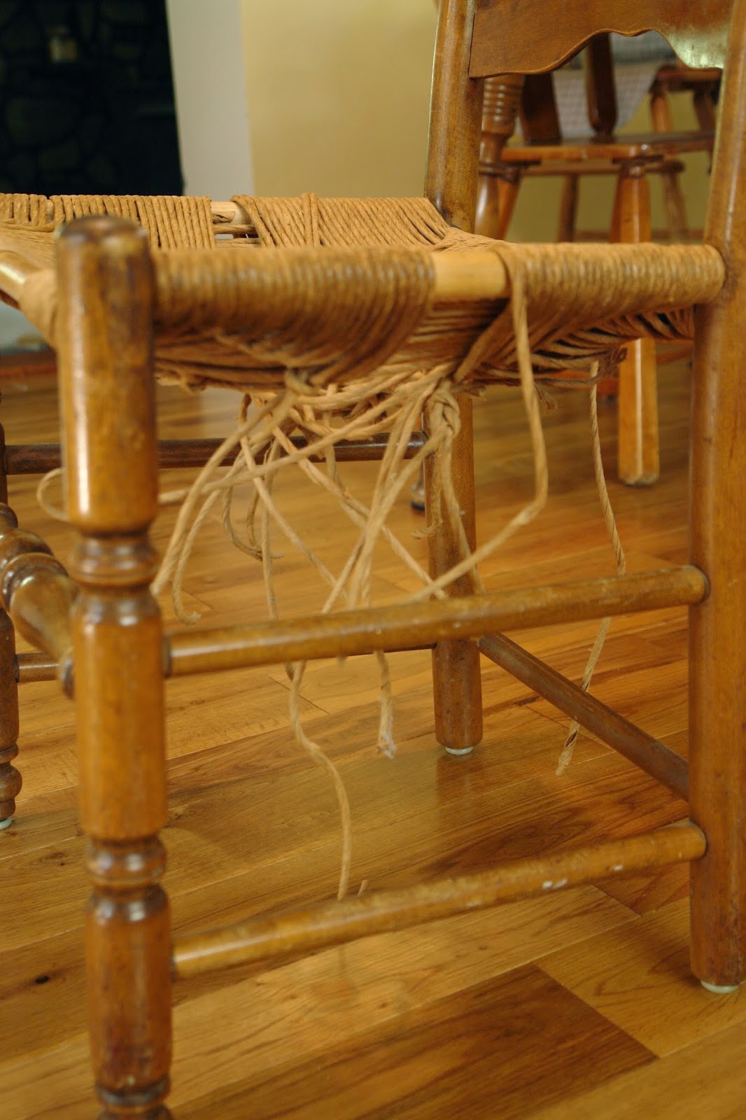 REDWOODSHIRE learning to grow; growing to learn How to Weave a Rush Chair
