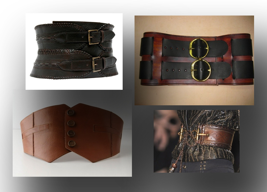 Full Steam Ahead! Alternatives to Corsets Part 1 Wide Belts