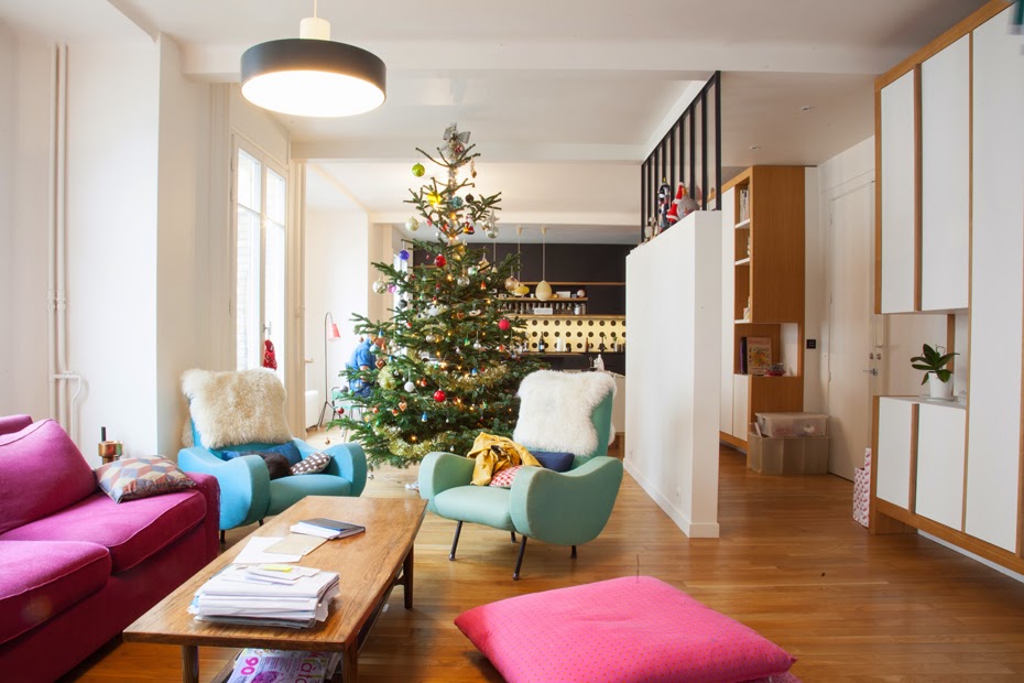 INTERIORS Anais and Nicolas apartment in Paris 14th