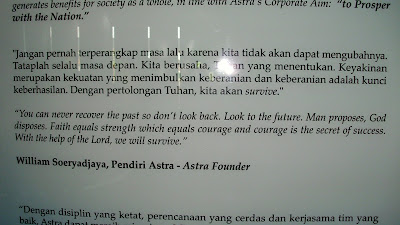 Kata-kata motivasi dari William Soeryadjaya (pendiri Astra)