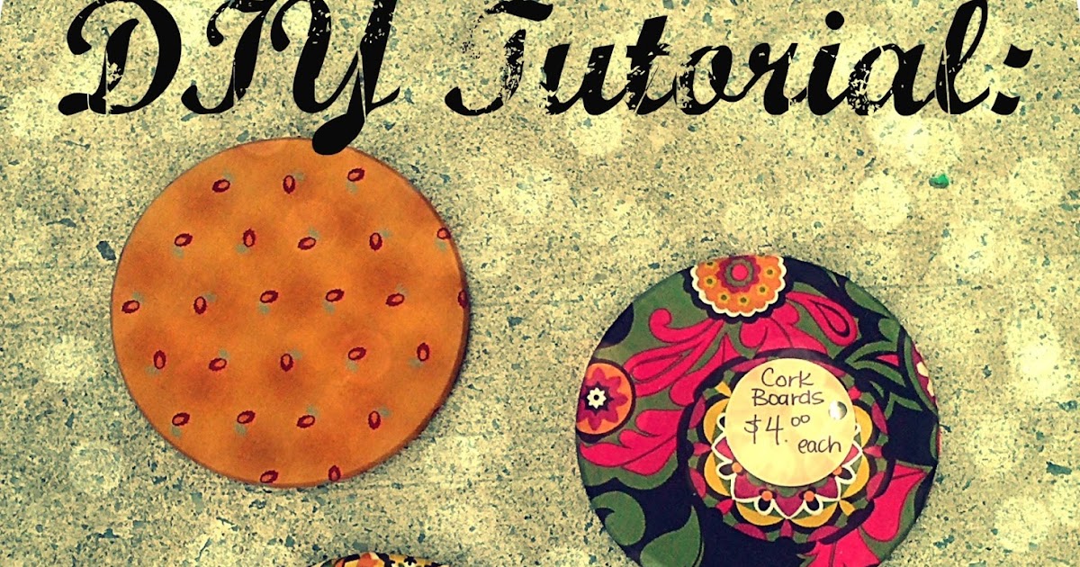 2MESSY DIY Cork Board Circles