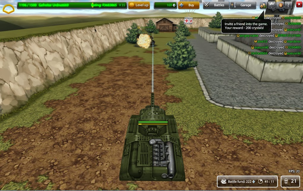 Онлайн игры играть танки