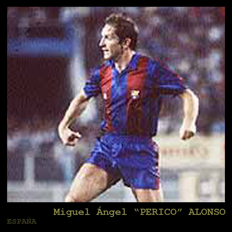 FHOF Grandes Futbolistas GF0168 / 'PERICO' ALONSO