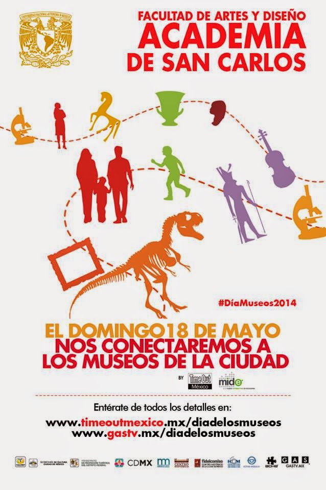 Día Internacional de los Museos, 18 de Mayo 2014 invita la Academia de San Carlos 