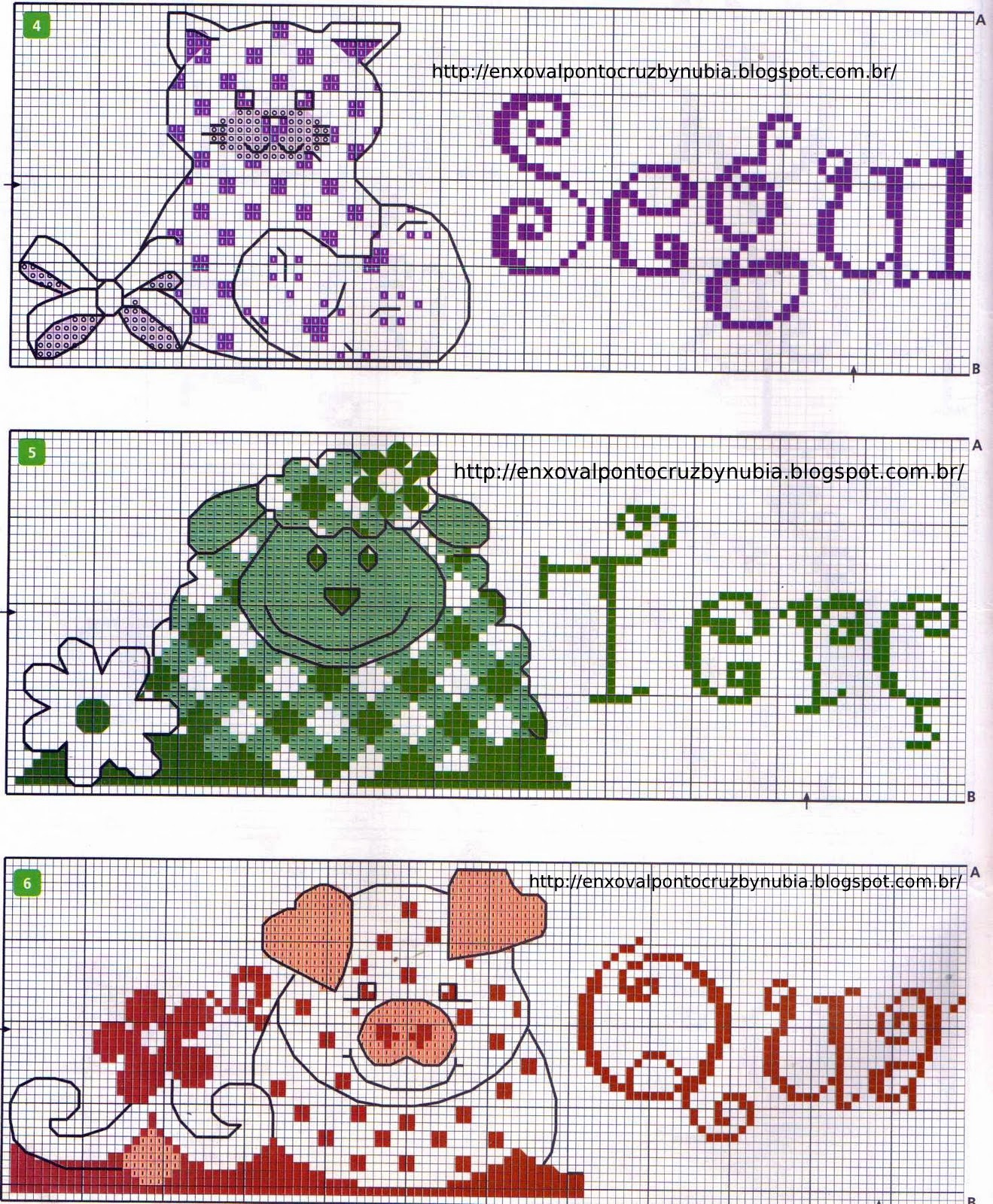 Semaninha Em Ponto Cruz Grafico Edilse Bordados: Semaninha em ponto cruz!!!