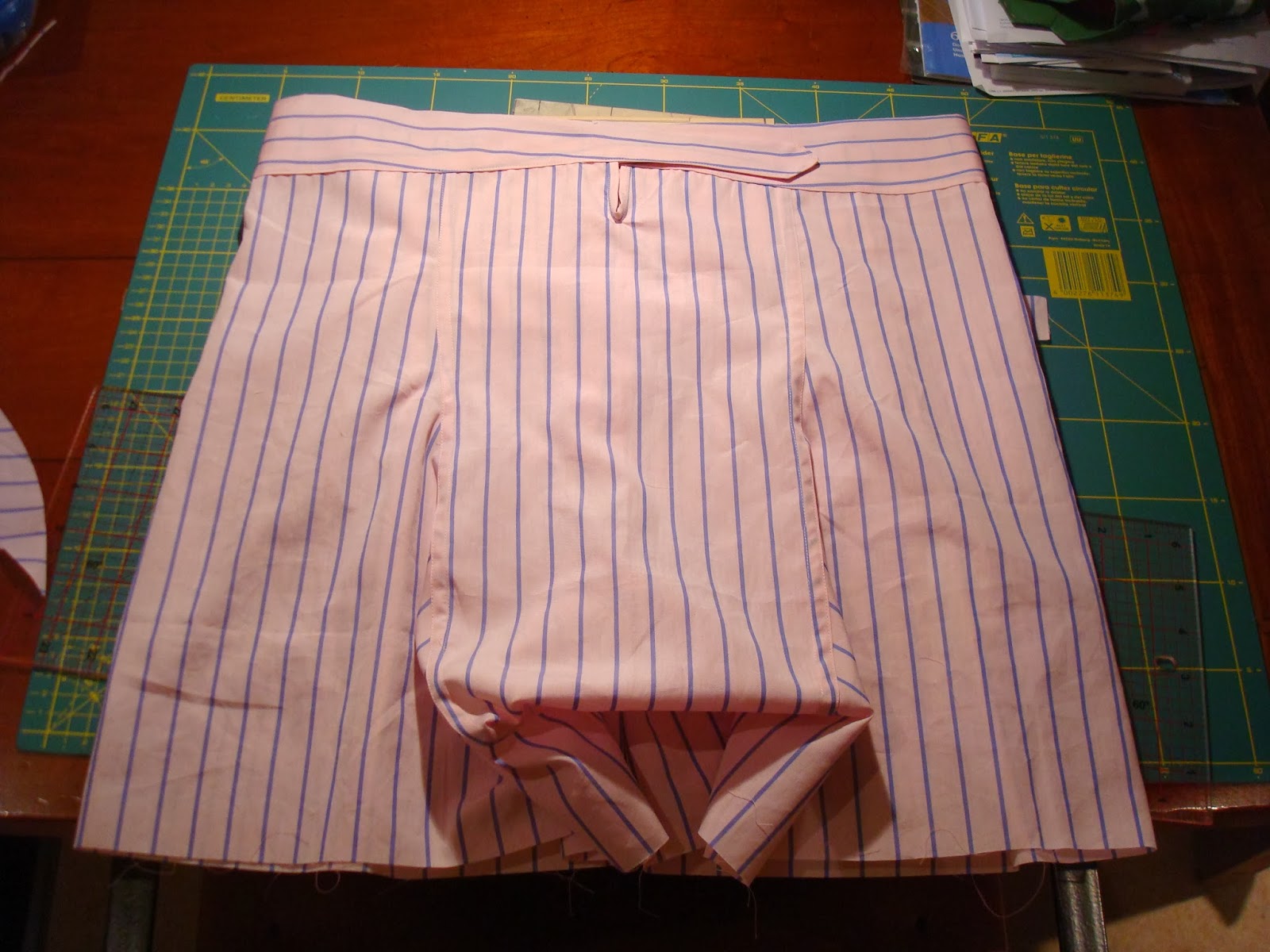 Oil and Thread Simplicity 1960 French Back Boxer Shorts Pt I