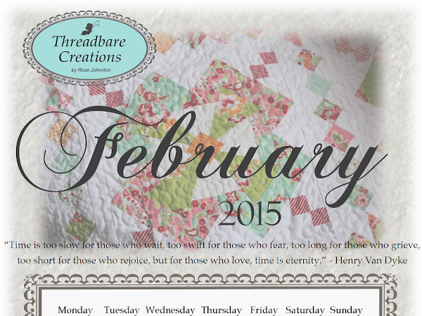 Free February 2015 Calendar