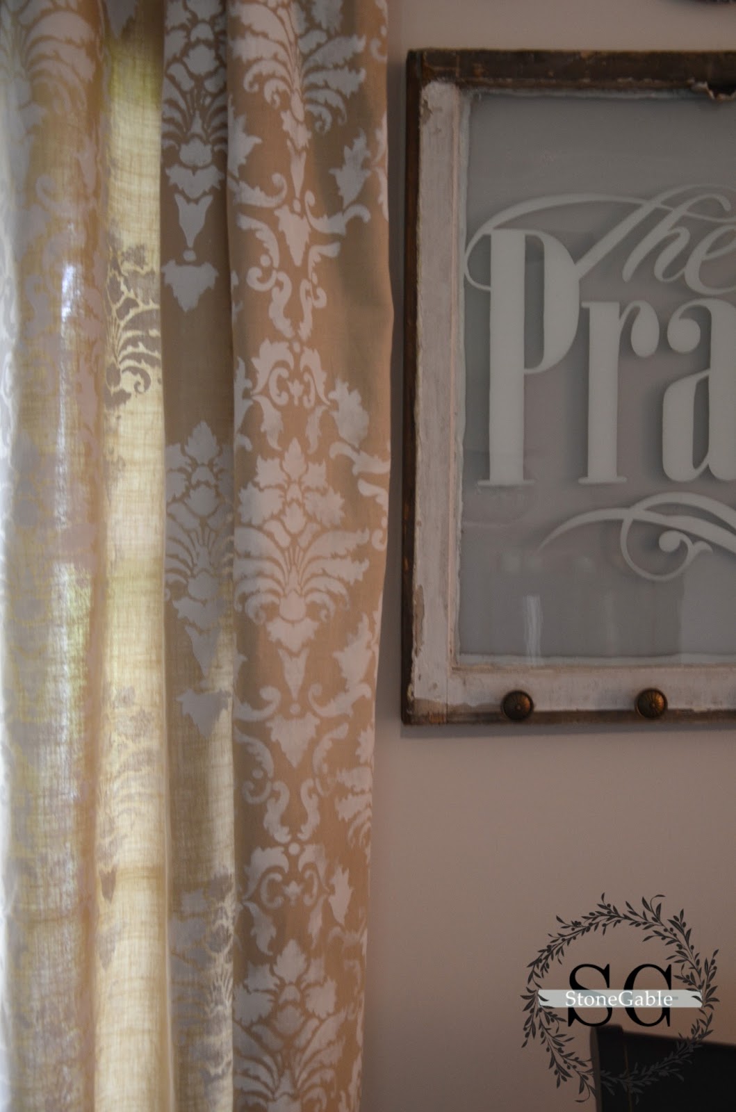 PAINTED CURTAINS StoneGable