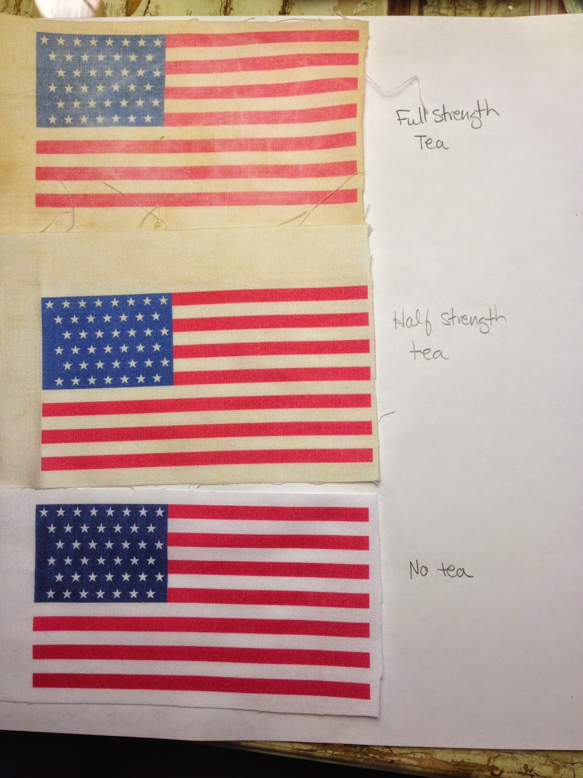 Kendra's Minis Tutorial Draped Flag on Flagpole