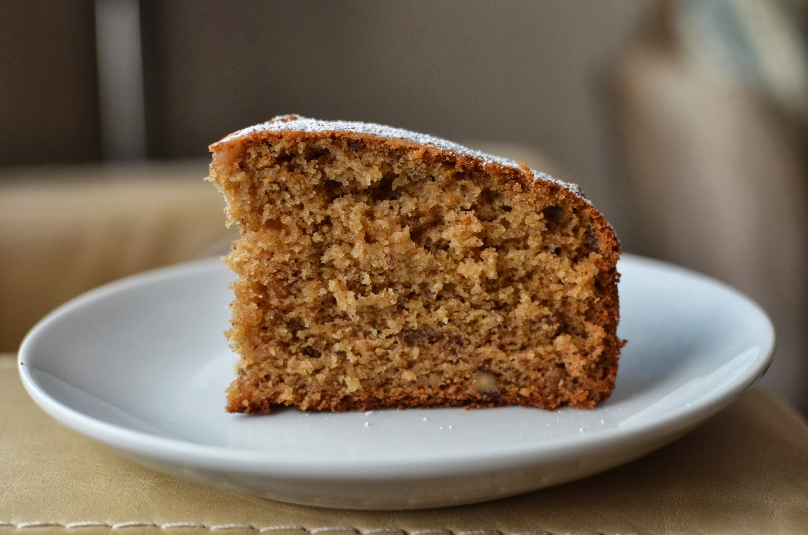 Playing with Flour Banana walnut cake