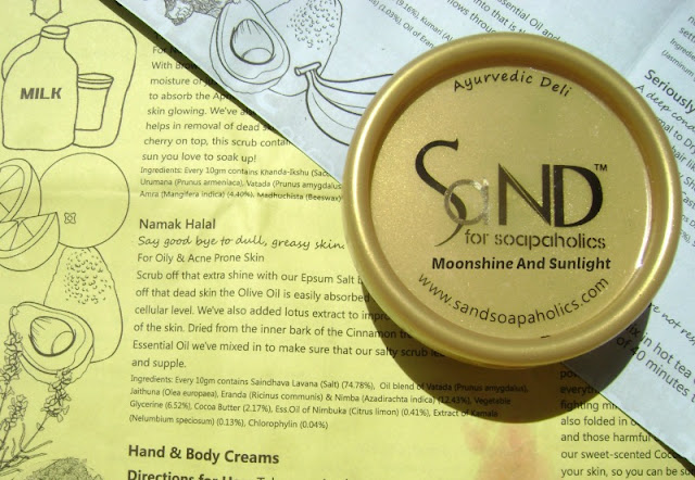 Sand For Soapaholic Namak Halal Body Scrub Review 