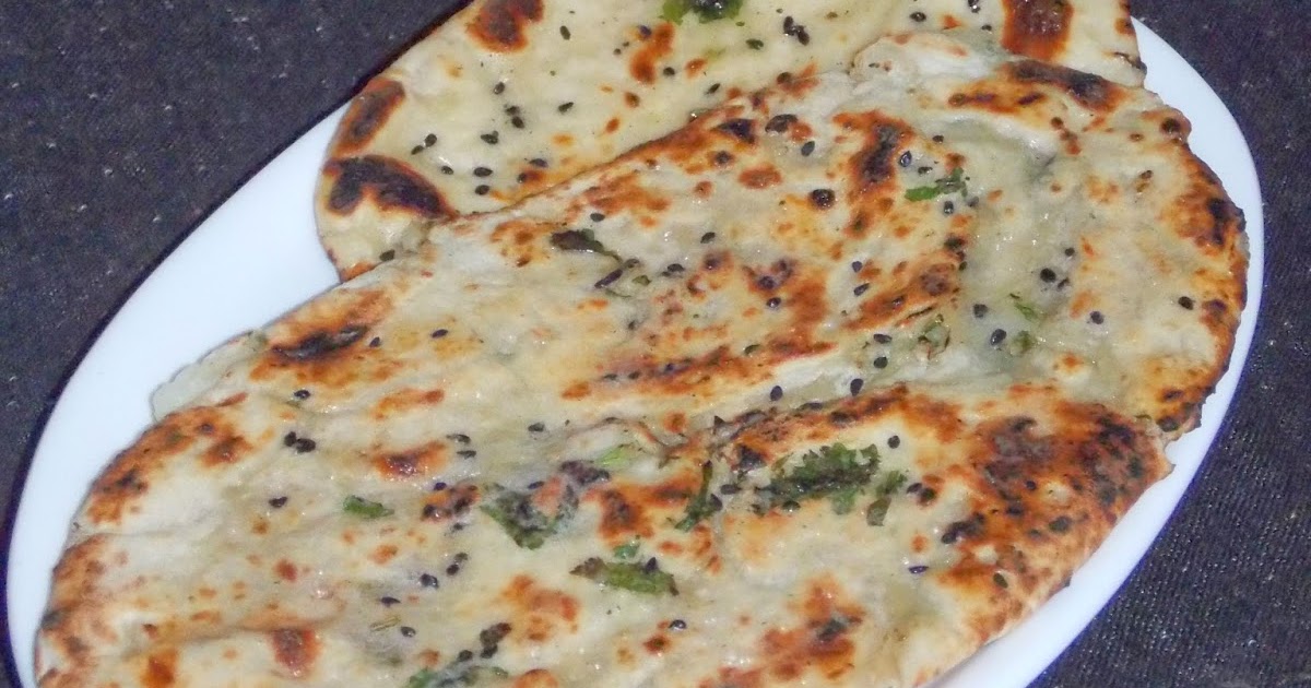 Prachi's veg kitchen Aloo stuffed Naan