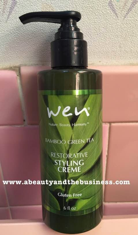 Wen Bamboo Green Tea Restorative Styling Creme Review A Beauty