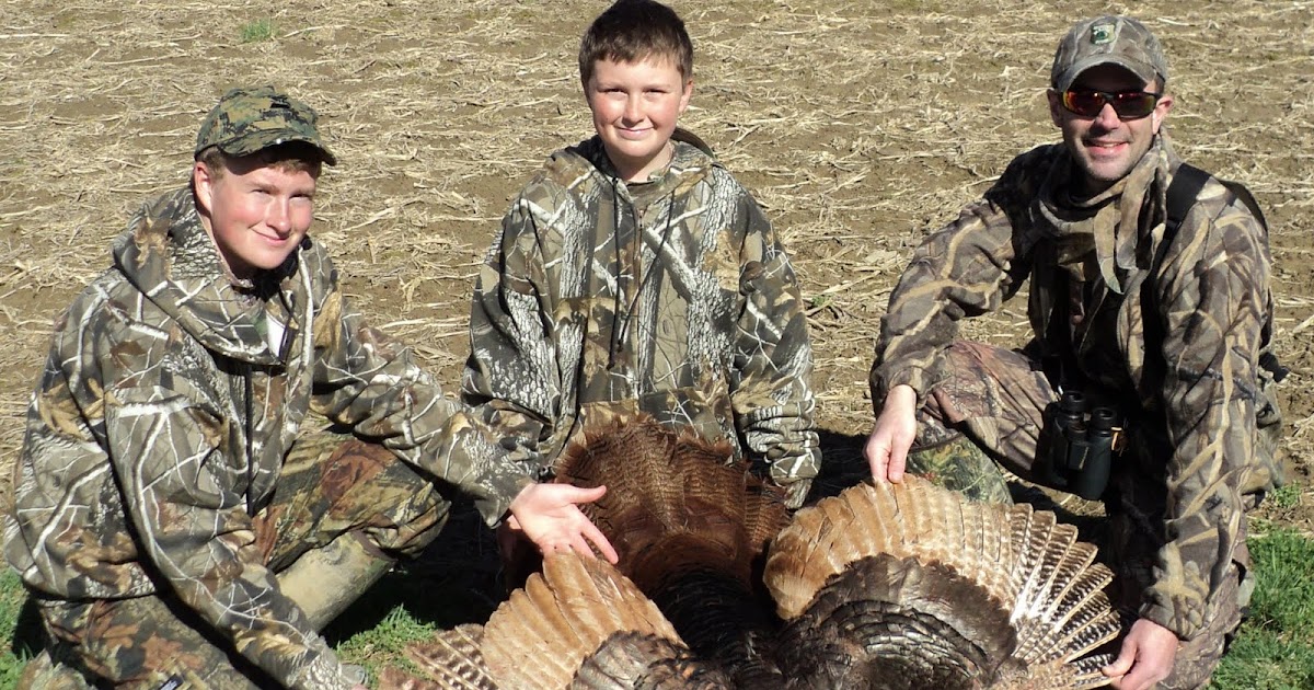 The Maine Outdoorsman Youth Day Turkey Hunting Success!