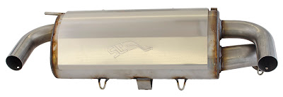 SLP Performance Slip-On Muffler for Polaris RZR XP 900 Models