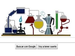 Robert Bunsen logo de Google
