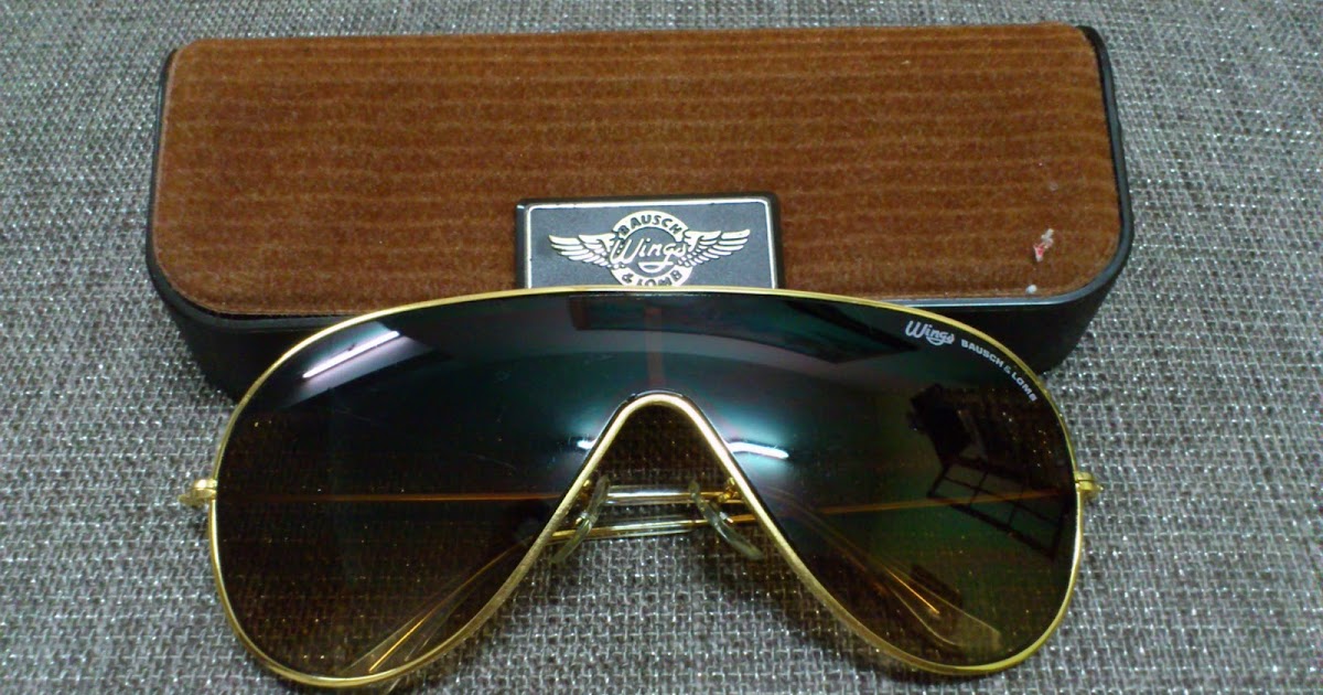 Vintage Bausch Wings Bausch Lomb VINTAGE RAY BAN WINGS B-15 BAUSCH