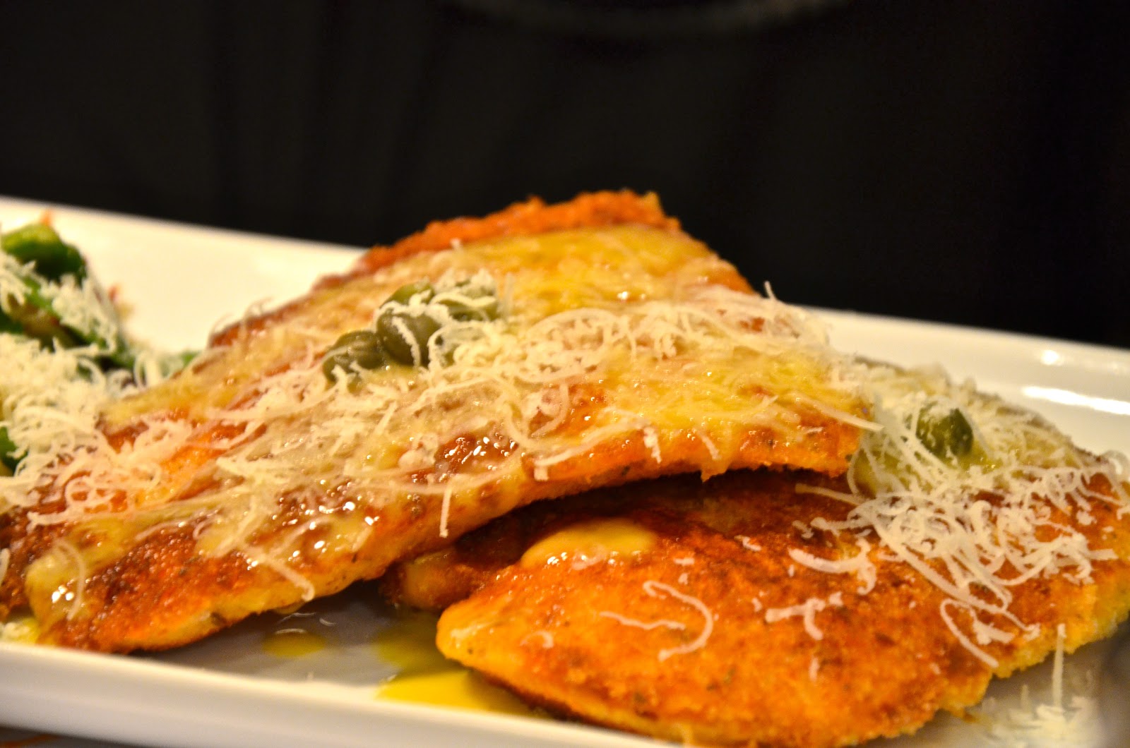 Living to EAT Parmesan Crusted Hammour Dhs 51, Romanos Macaroni