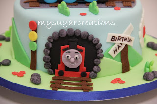 My Sugar Creations M Thomas & Friends Cake