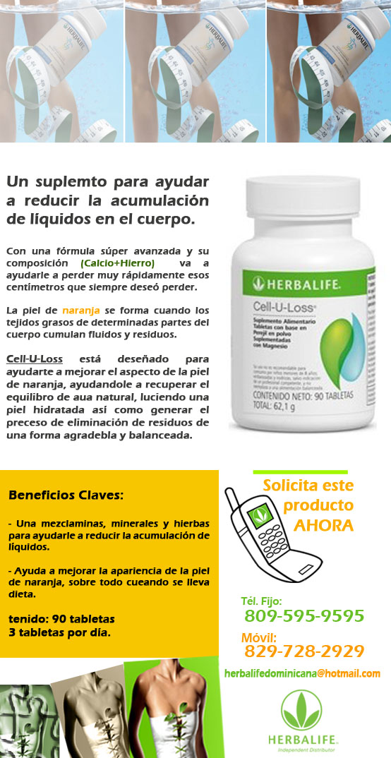 Herbalife Salud y más CellUloss