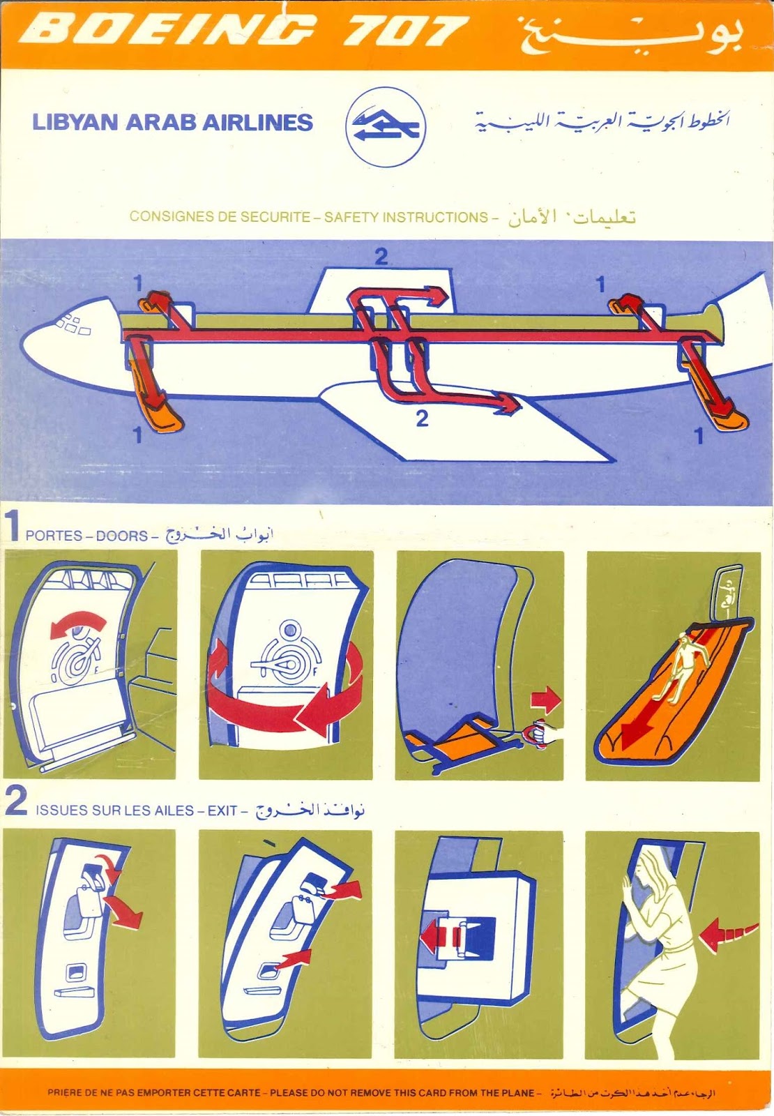 Airline Treasures Libyan Arab Airlines