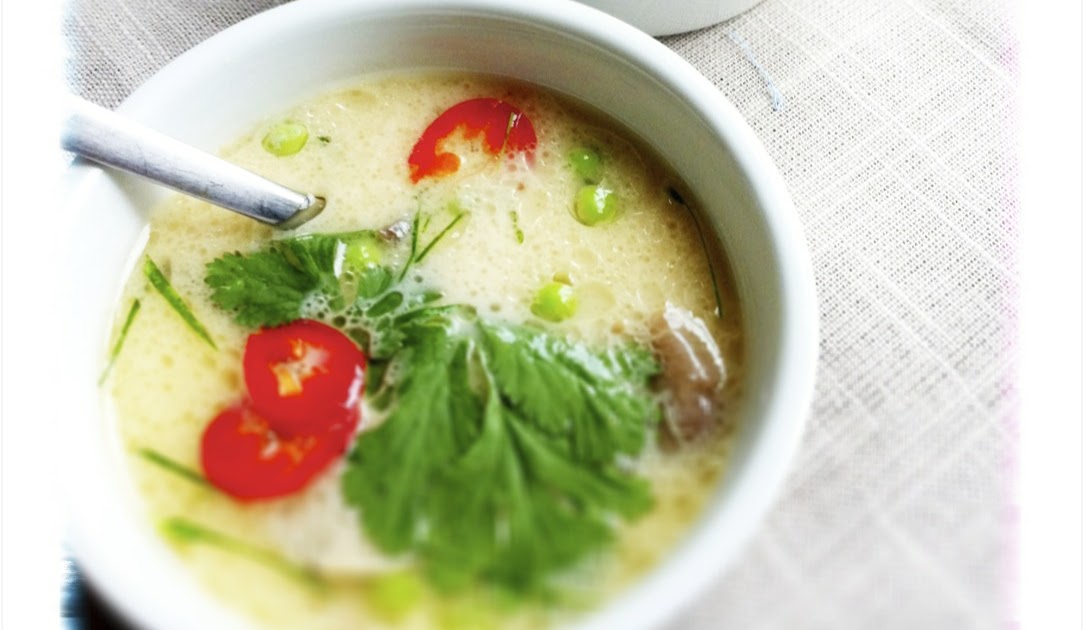 Toast Chicken and Coconut Broth