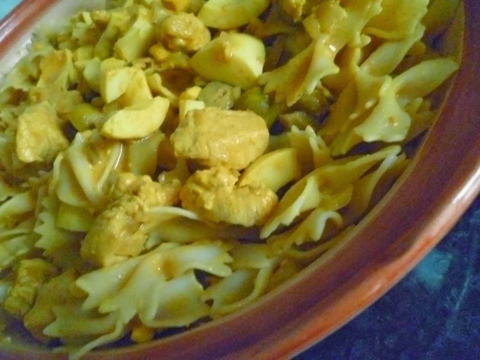 Makrouna Za3ra Pâtes Tunisiennes au Curcuma Recette Tunisienne