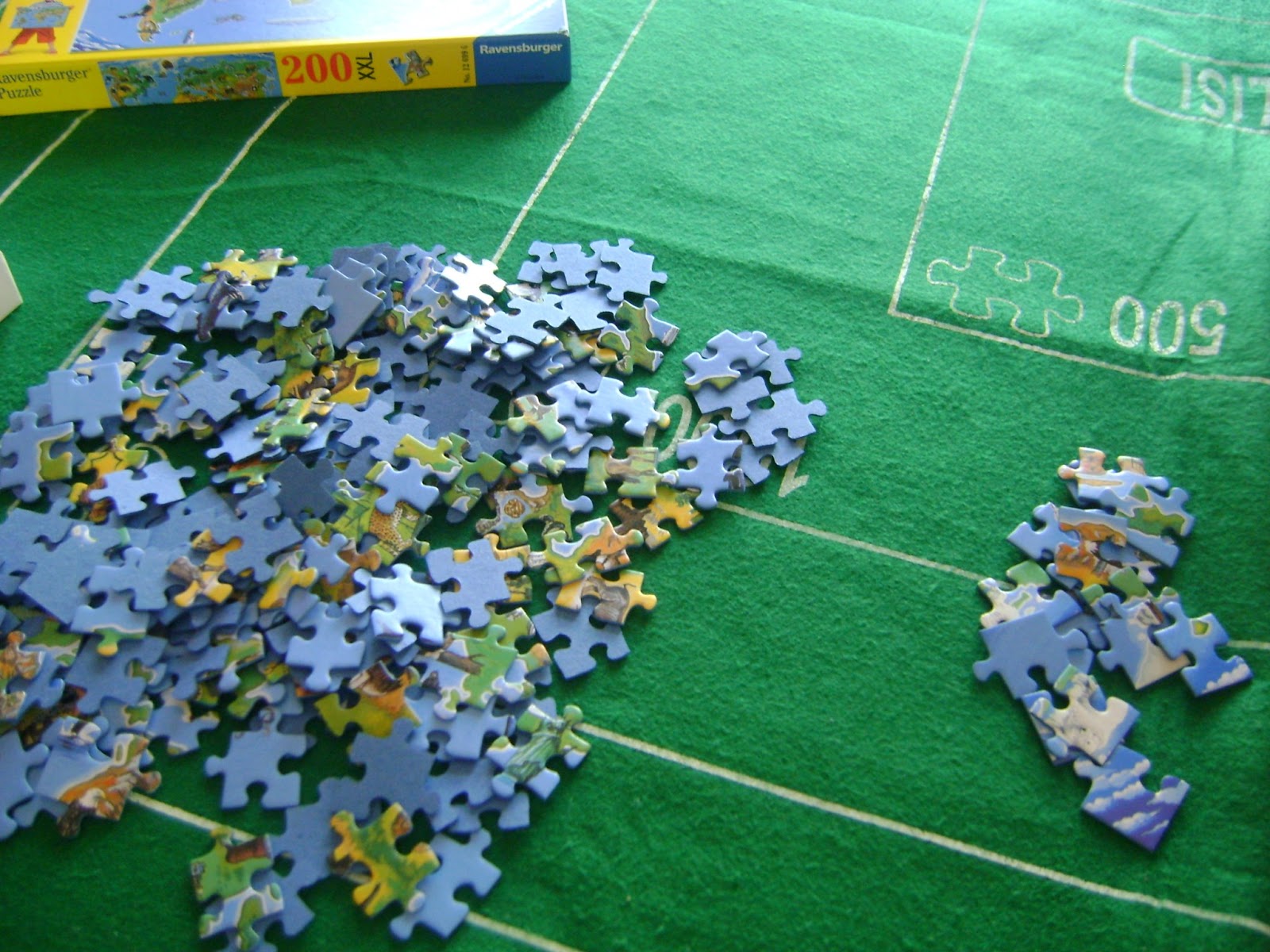 puzzle tutkusu puzzle neyin ustunde yapilir