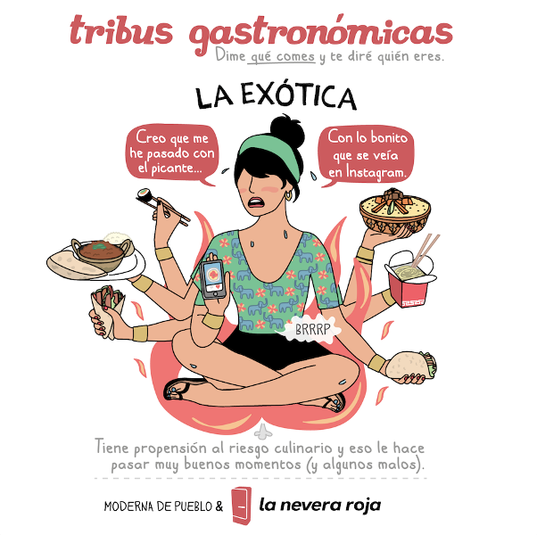 tribus gastronomicas la exotica