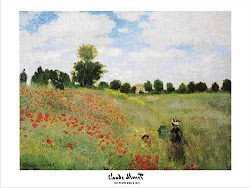 "Poppies at Argenteuil", Claude Monet