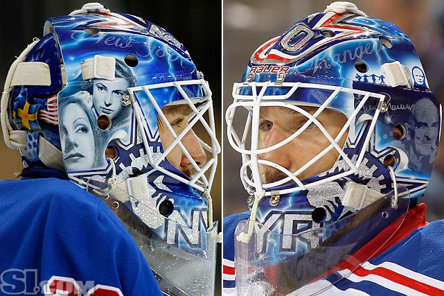 Henrik Lundqvist's new pads might be the coolest of all time