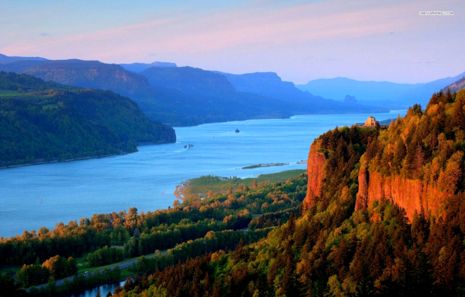 Amazing autumn view from above wallpaper 5305 Amazing autumn view from above wallpaper 5305