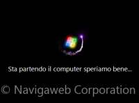 Cambiare schermata iniziale di avvio di Windows 7 con sfondi e scritte