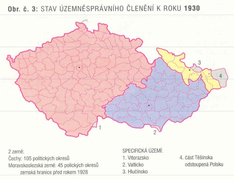 Czech Genealogy blog Political districts, court districts, district