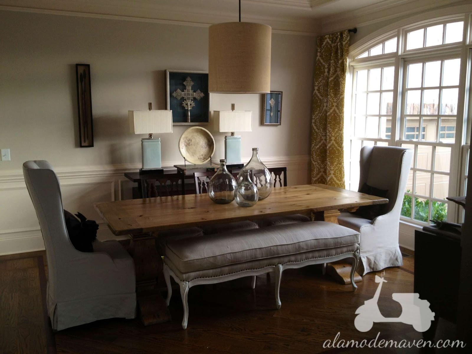 Alamode Wingback Dining Chairs The Mate Arrived