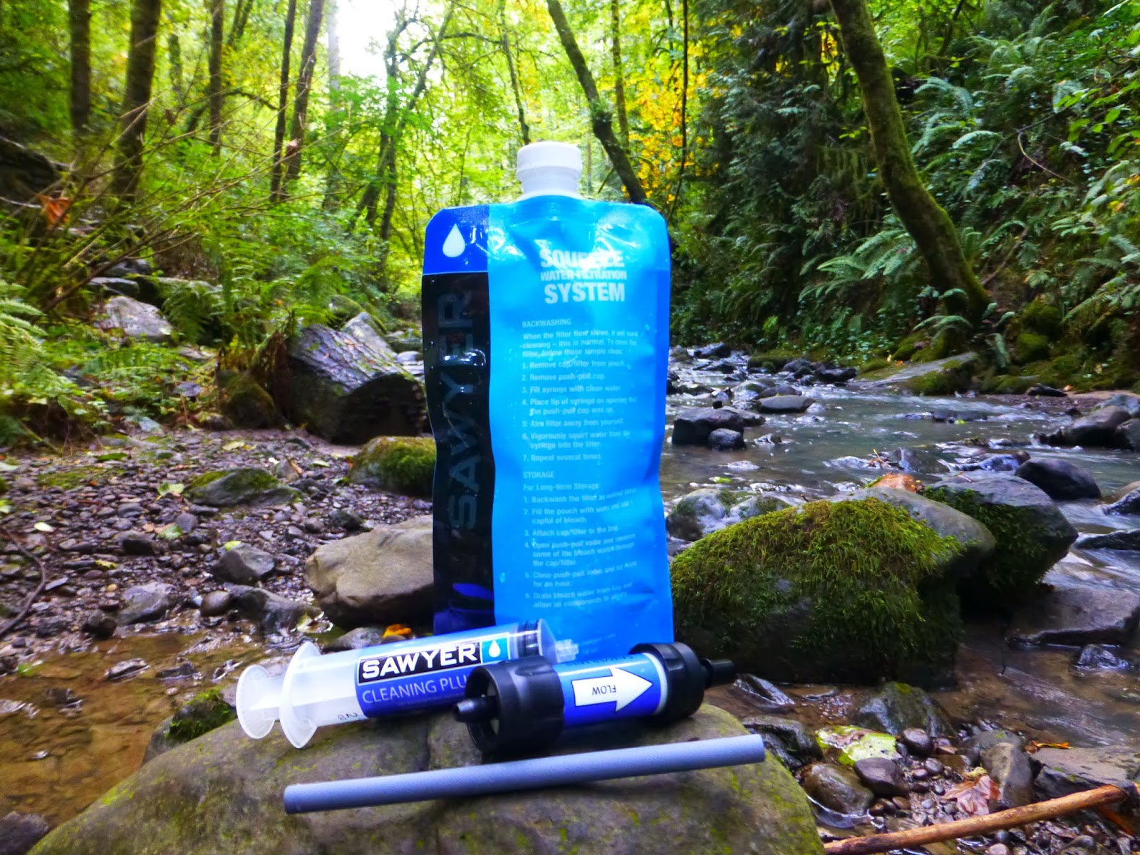 Comparing The New Sawyer MINI Water Filter & Sawyer Squeeze Walking With Wired