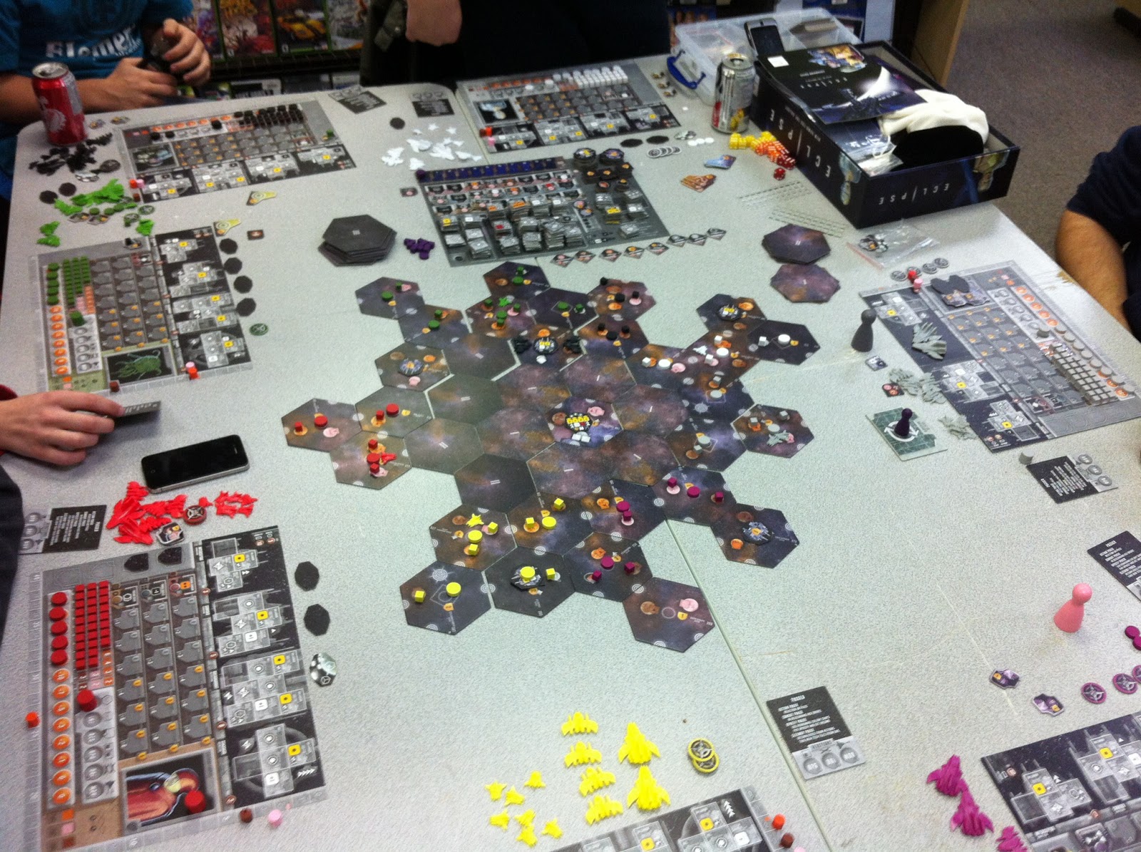 Grusome's Gaming Pit Session Report Eclipse Rise of the Ancients