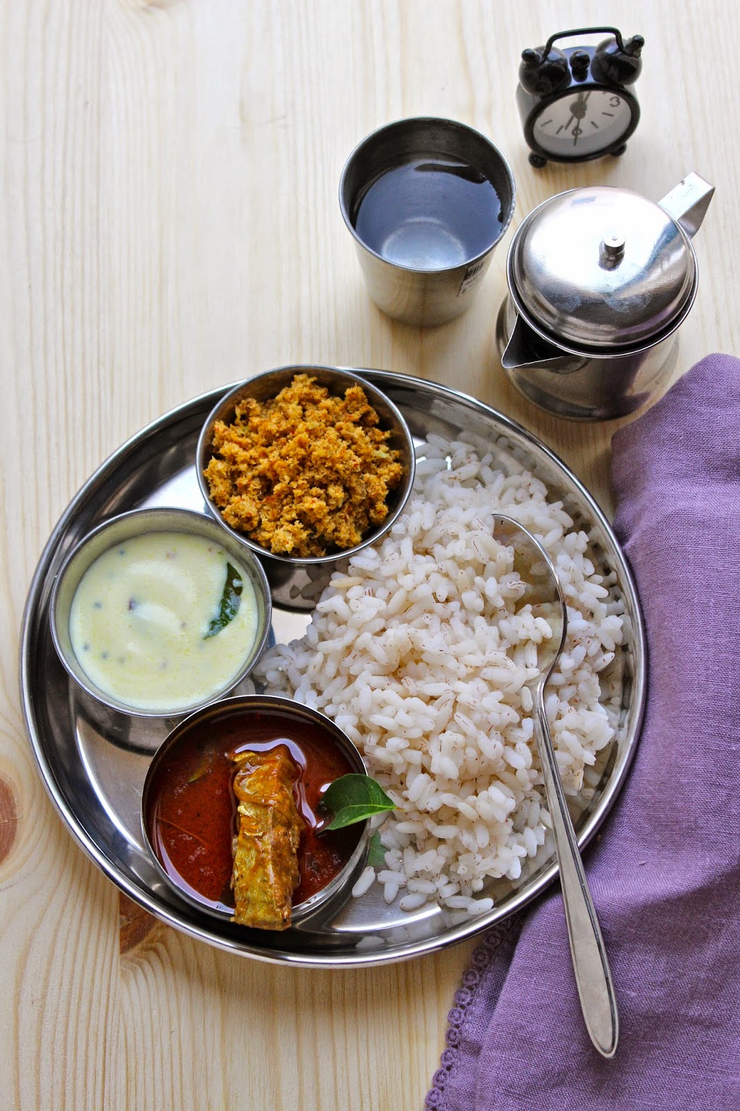 Plateful Kerala Style Dried Shrimp Chutney — Unakka Chemmeen Chammanthi