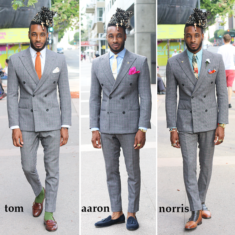 Norris Danta Ford: HOW TO STYLE A DOUBLE-BREASTED SUIT; TOM